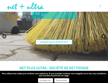 Tablet Screenshot of net-plus-ultra-nettoyage.fr